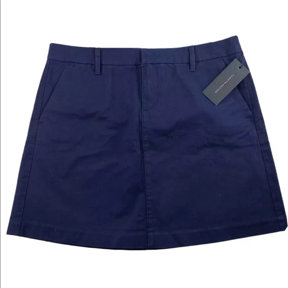 Tommy Hilfiger Women Hollywood A-Line Skirt Navy 8